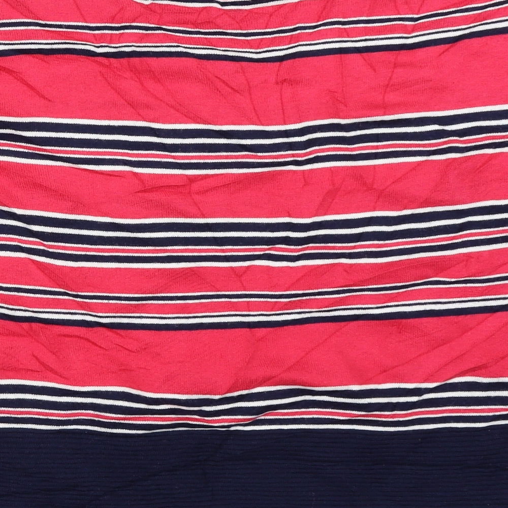 NEXT Womens Pink Striped  Pullover Jumper Size 10