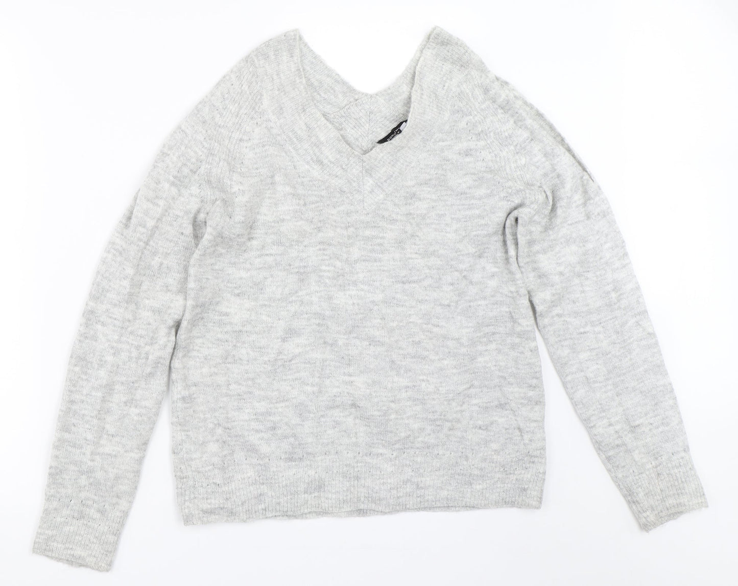 Dorothy Perkins Womens Grey   Pullover Jumper Size 10