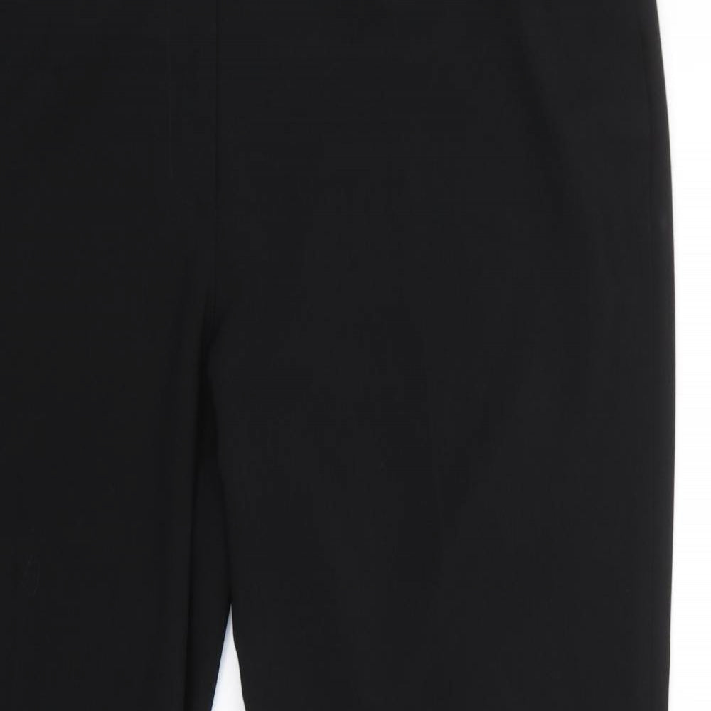 Basics Womens Black   Trousers  Size 18 L28 in