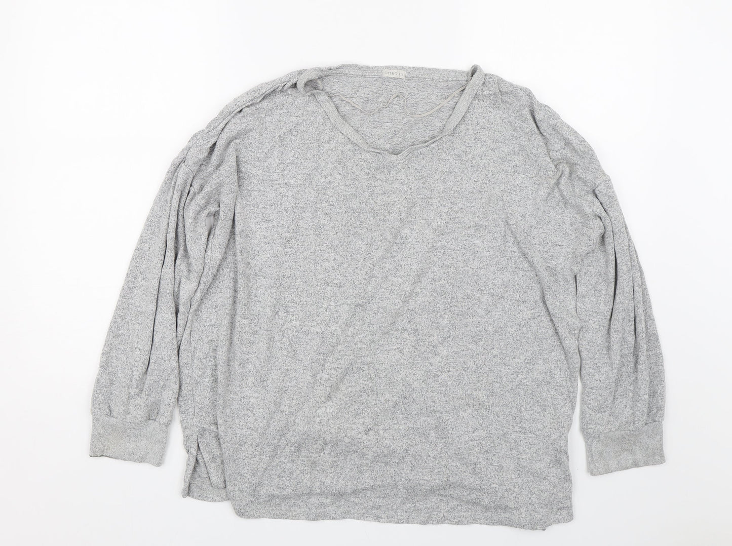 Oysho Womens Grey   Pullover Jumper Size M