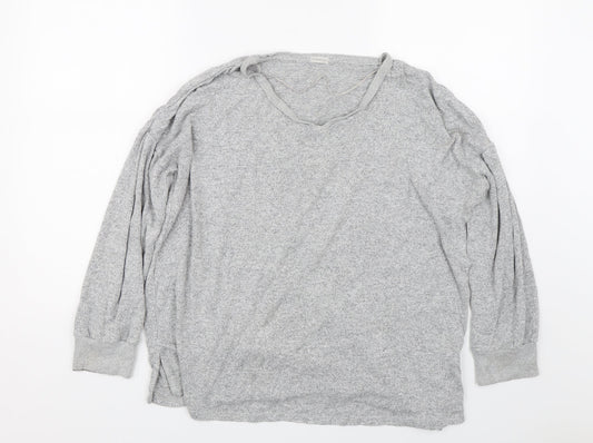 Oysho Womens Grey   Pullover Jumper Size M