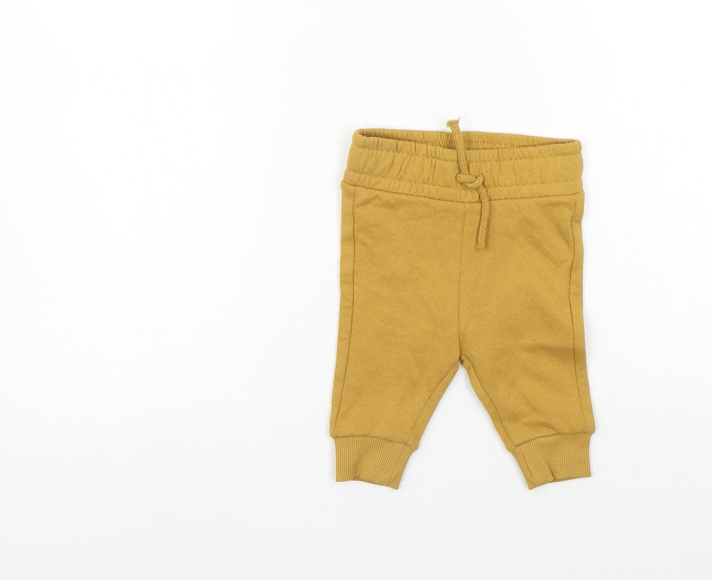Nutmeg Girls Yellow   Jogger Leggings Size 0-3 Months