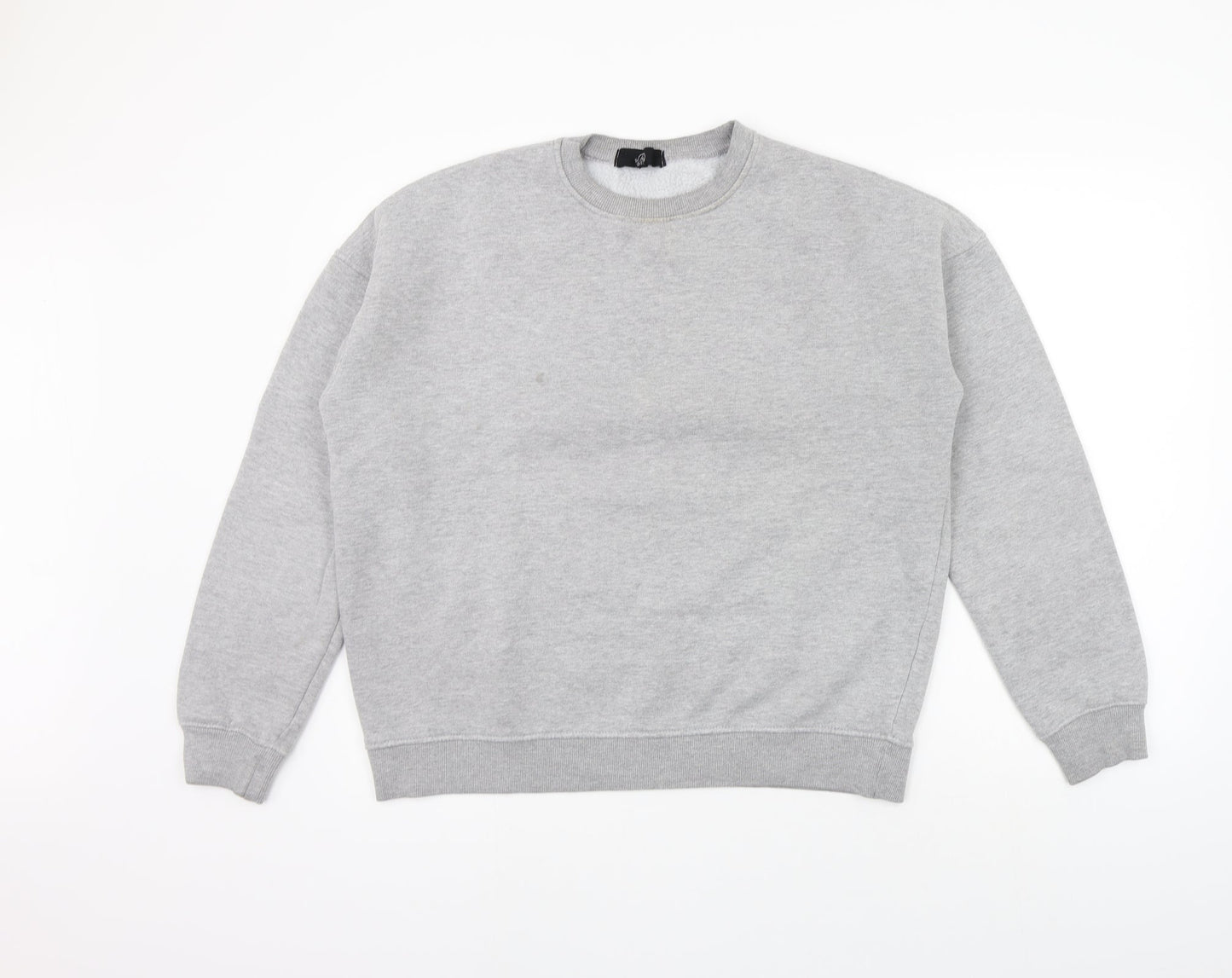 Missguided Womens Grey   Pullover Jumper Size 14  - washable mark