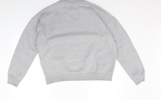 Missguided Womens Grey   Pullover Jumper Size 14  - washable mark