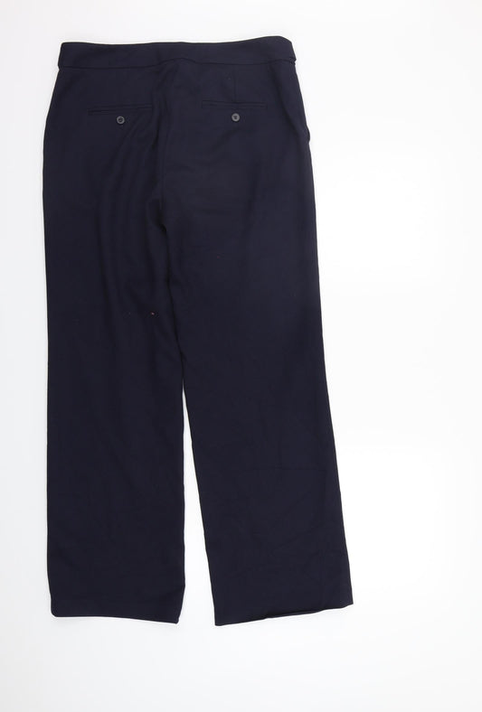 NEXT Womens Blue   Trousers  Size 12 L28 in