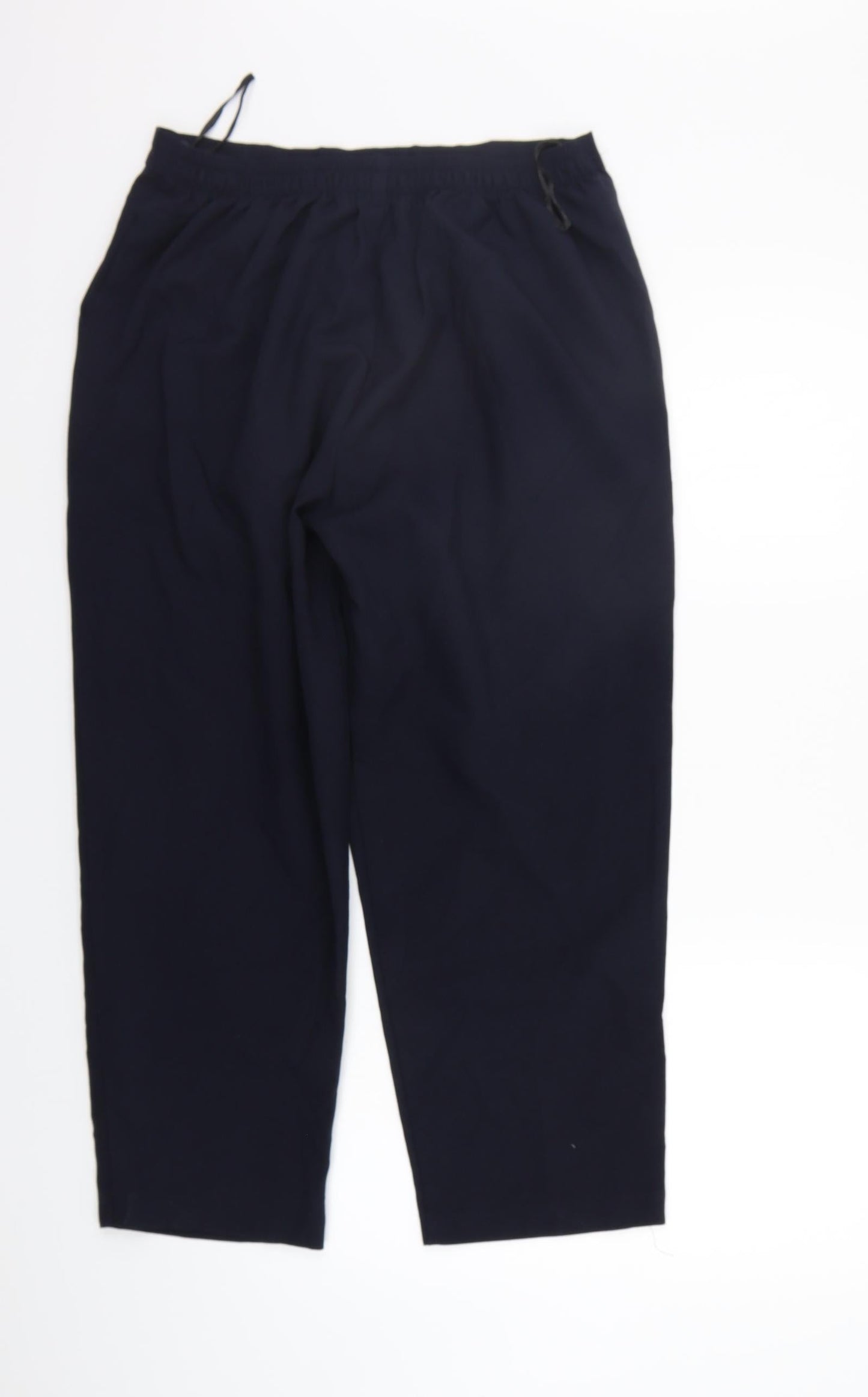 Classic Womens Blue   Trousers  Size 16 L25 in - Elastic Waist Band