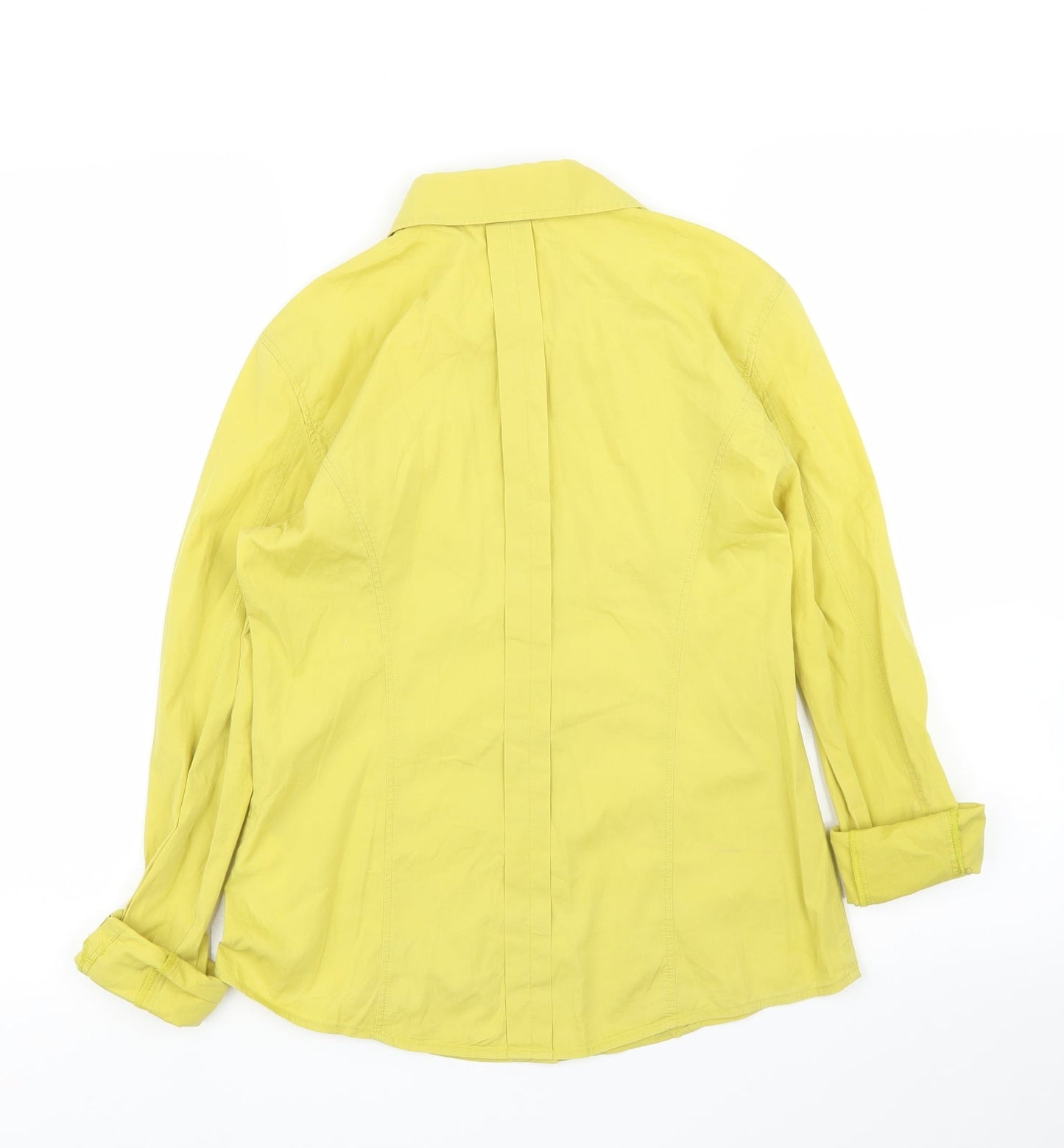 Calvin Klein Jeans Womens Yellow   Basic Blouse Size S