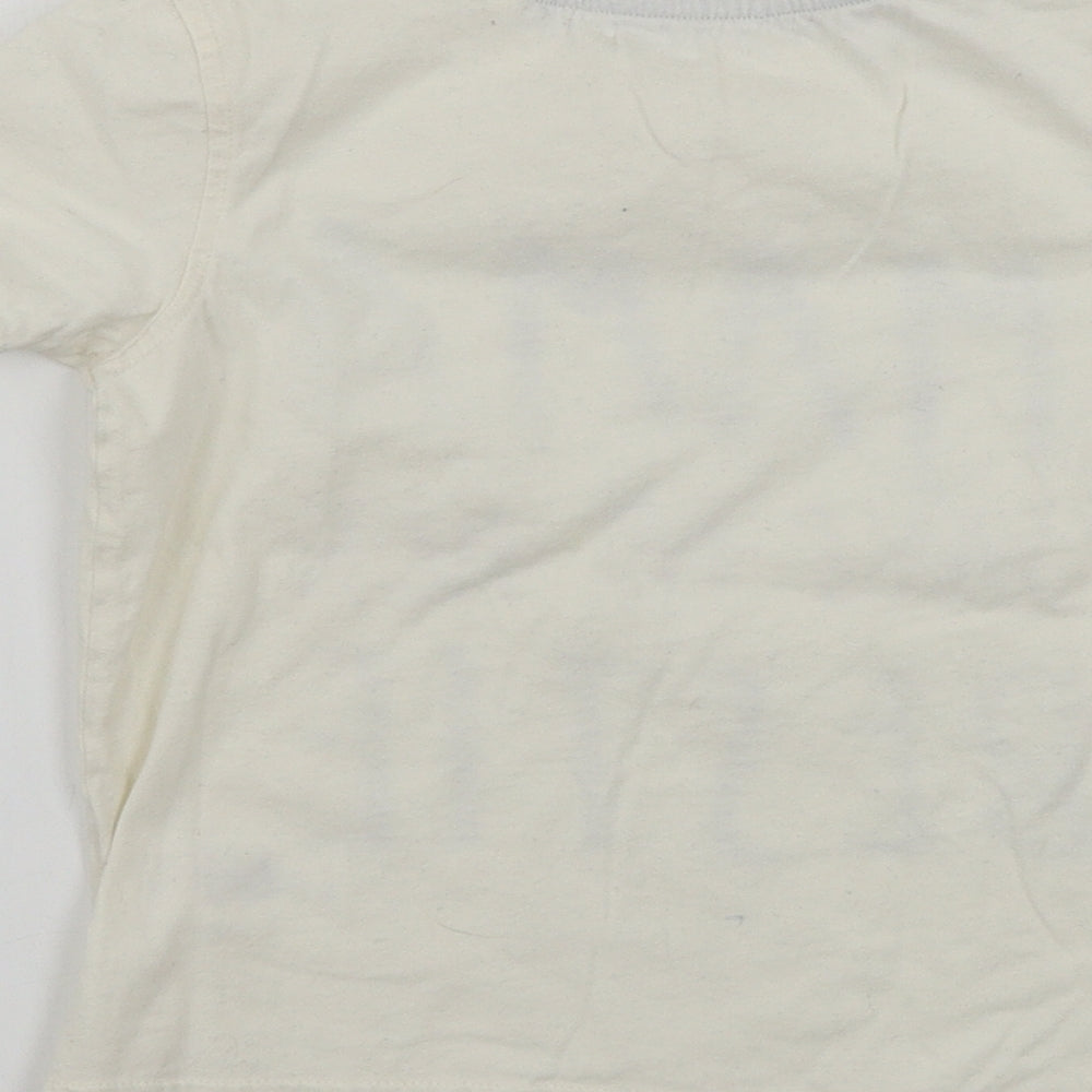 George  Boys White   Basic T-Shirt Size 4-5 Years