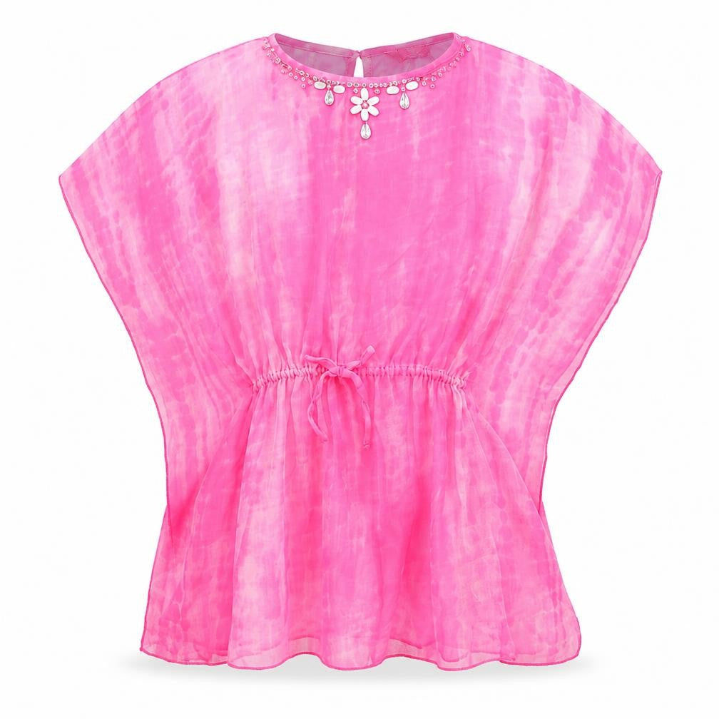 YD Girls Pink   Basic Blouse Size 8-9 Years
