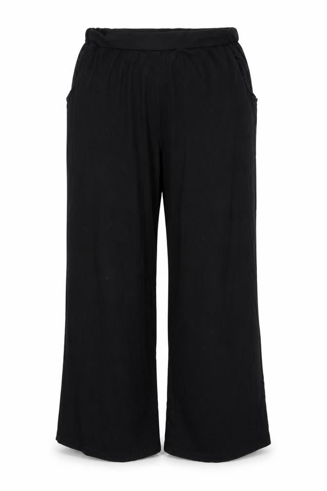 Capsule Womens Black Trousers Size 18 L25 in