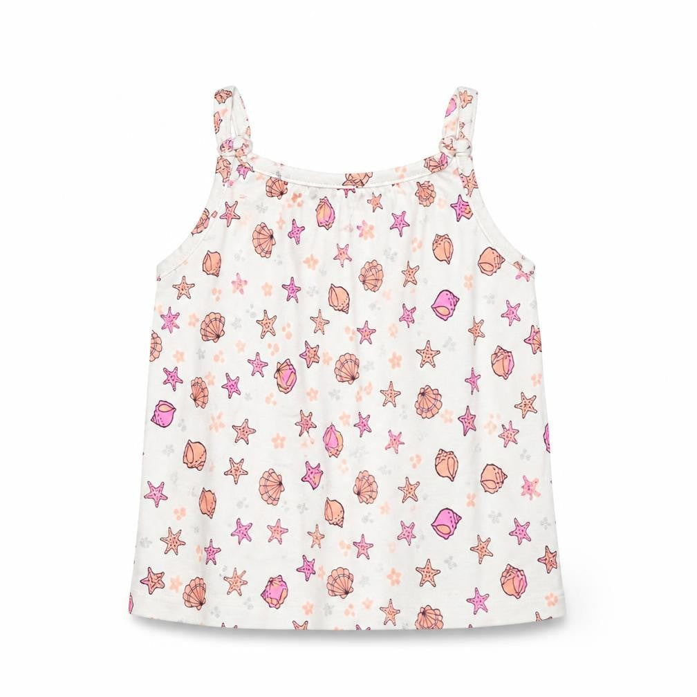 Primark  Girls White   Basic Tank Size 6-7 Years