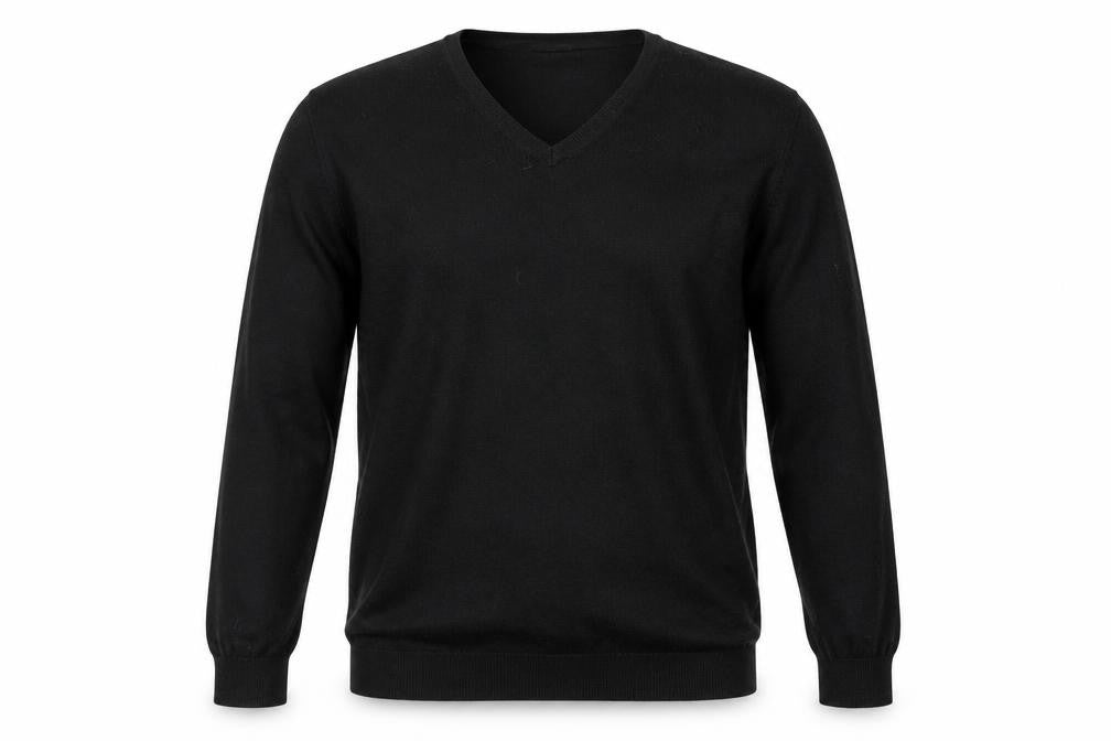 QED London  Mens Black   Pullover Jumper Size L