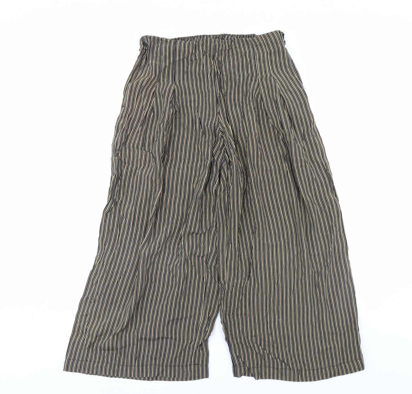 Gap Womens Black Striped  Trousers  Size 6 L29 in