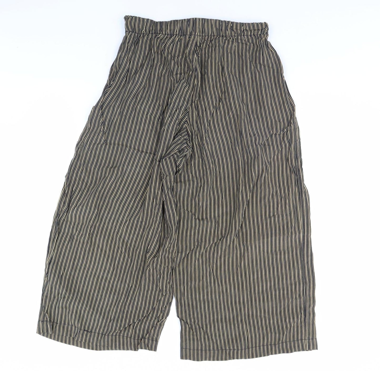 Gap Womens Black Striped  Trousers  Size 6 L29 in
