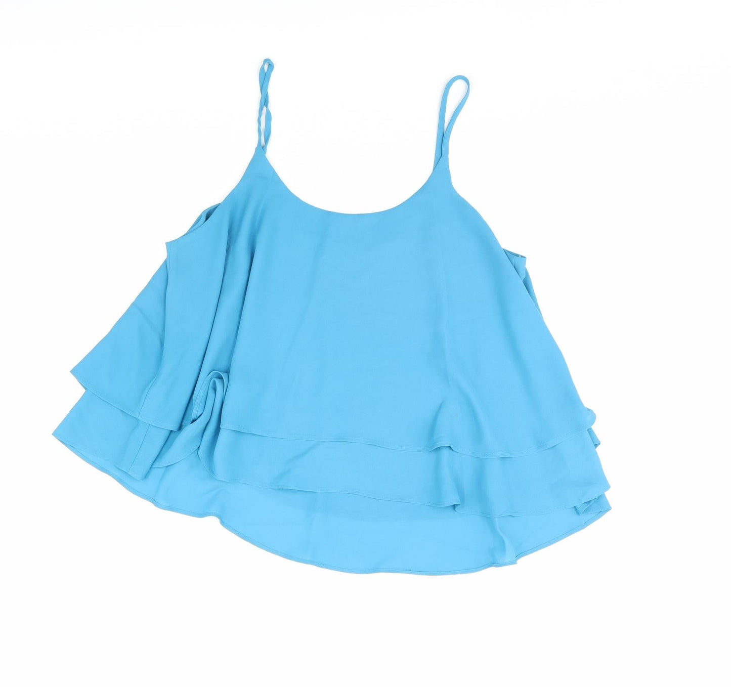 Mng Womens Blue   Cropped Tank Size L