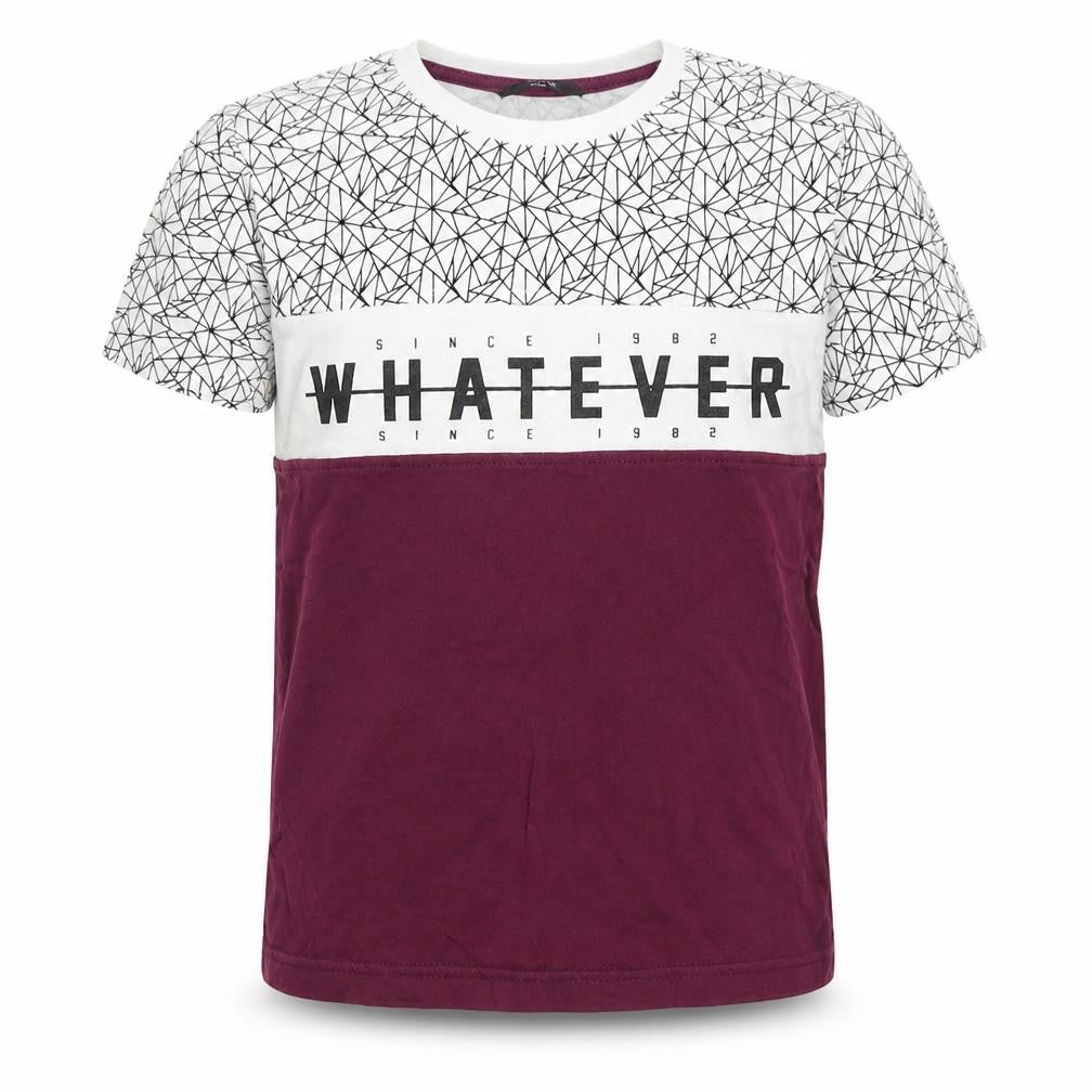 George Boys Red   Basic T-Shirt Size 6-7 Years