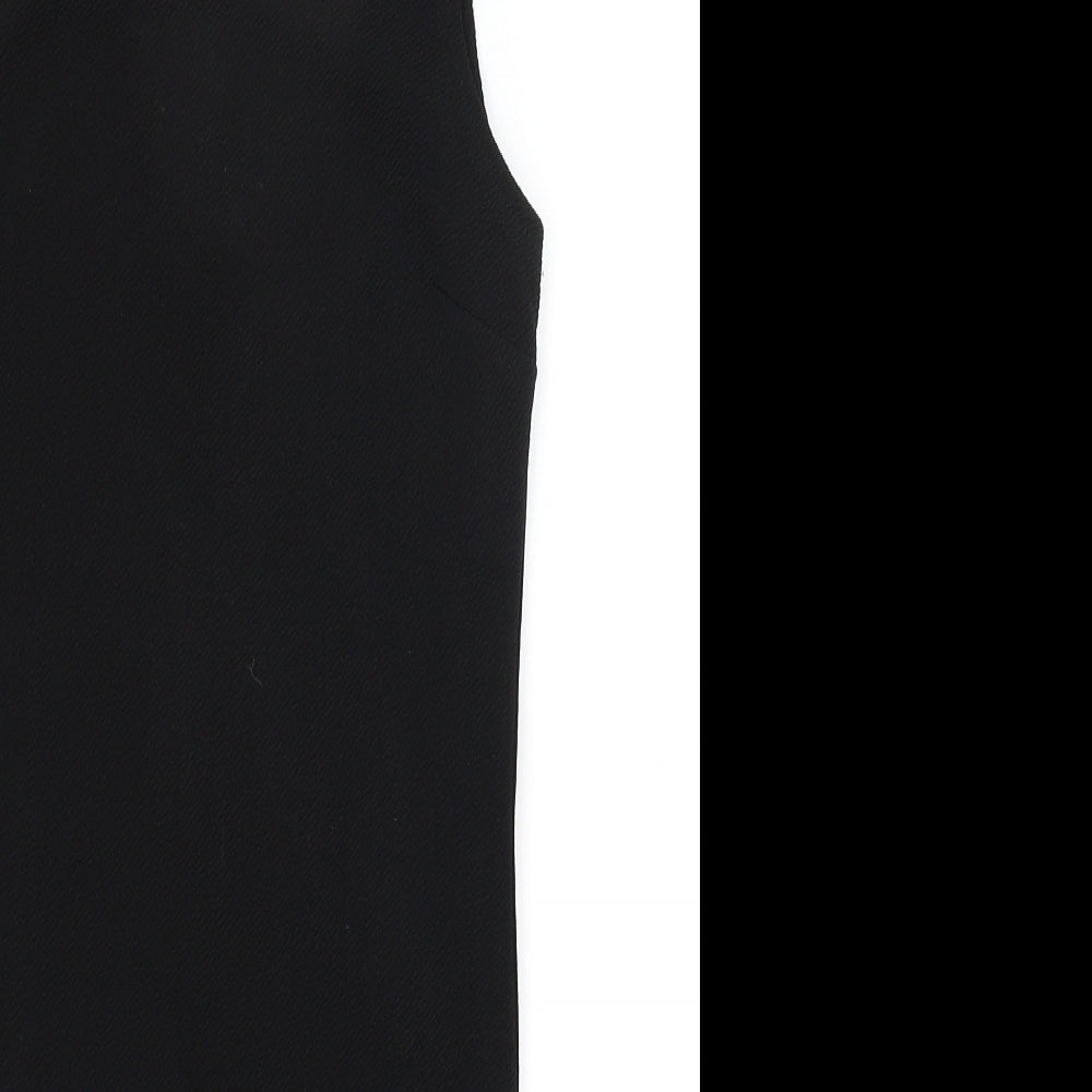 Preworn Womens Black   Tank Dress  Size 8