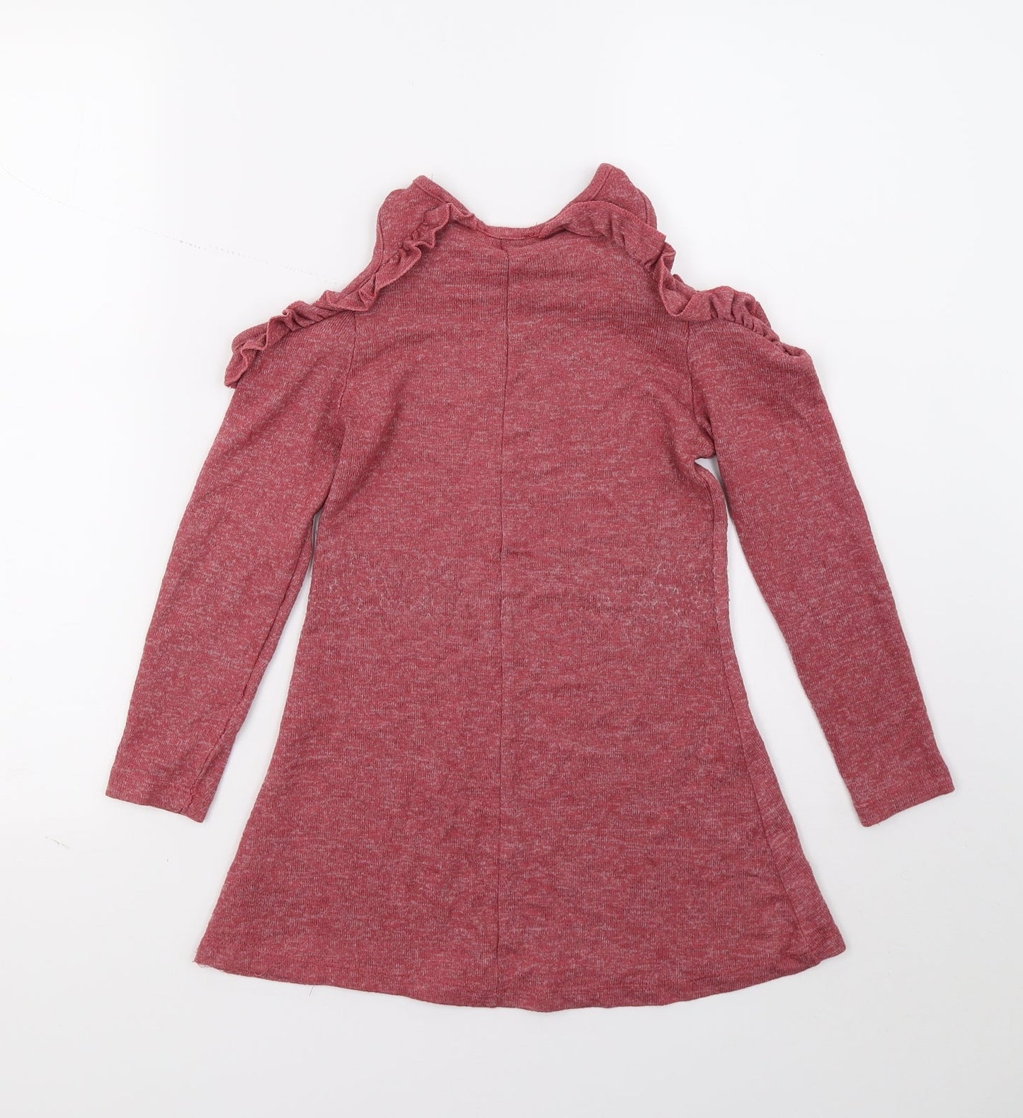 Primark Girls Red   Basic T-Shirt Size 7-8 Years