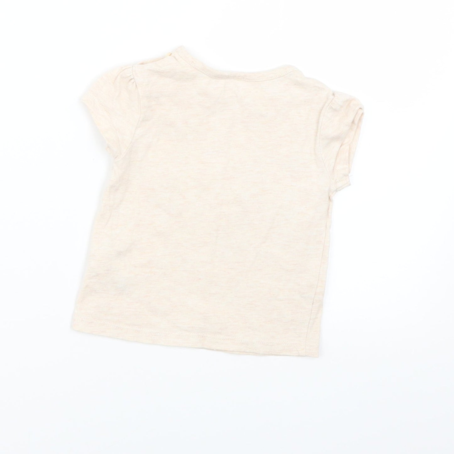 F&F Baby Beige   Basic Blouse Size 0-3 Months