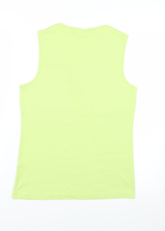 Bm Casual Womens Green   Basic Tank Size S