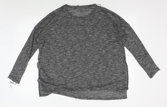 H&M Womens Grey   Pullover Jumper Size M