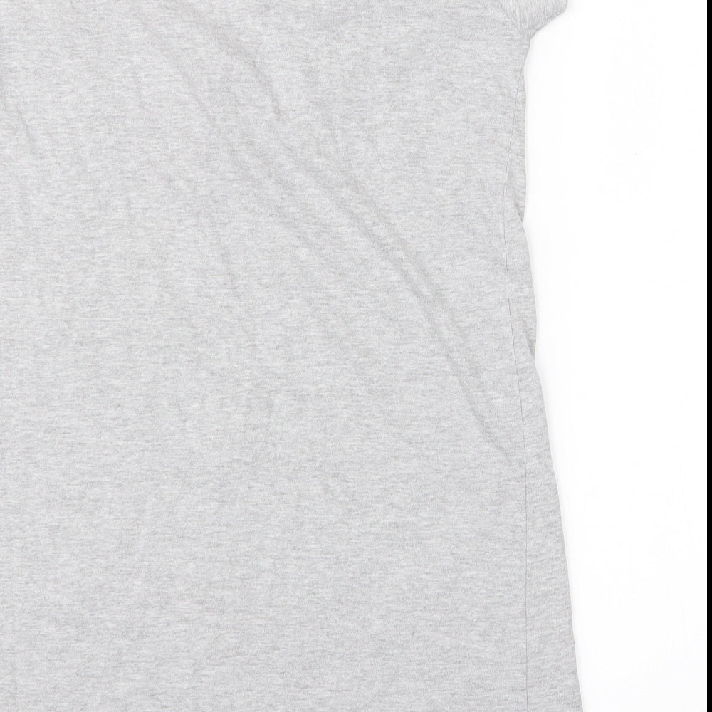 Secret Possessions Womens Grey   Top Pyjama Top Size M  - Penguin