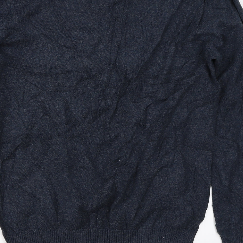 Cedar Wood State Mens Blue   Pullover Jumper Size M