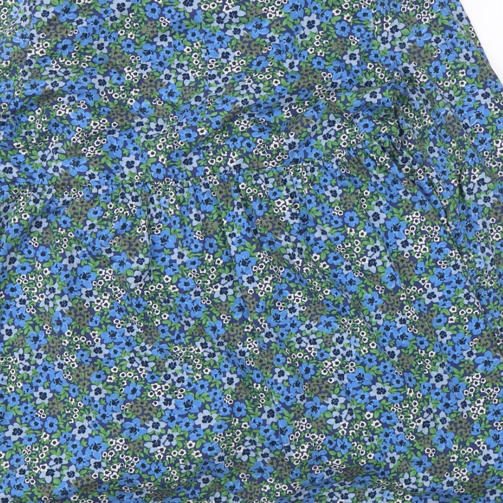 ASOS Womens Blue Floral  Shift  Size 12