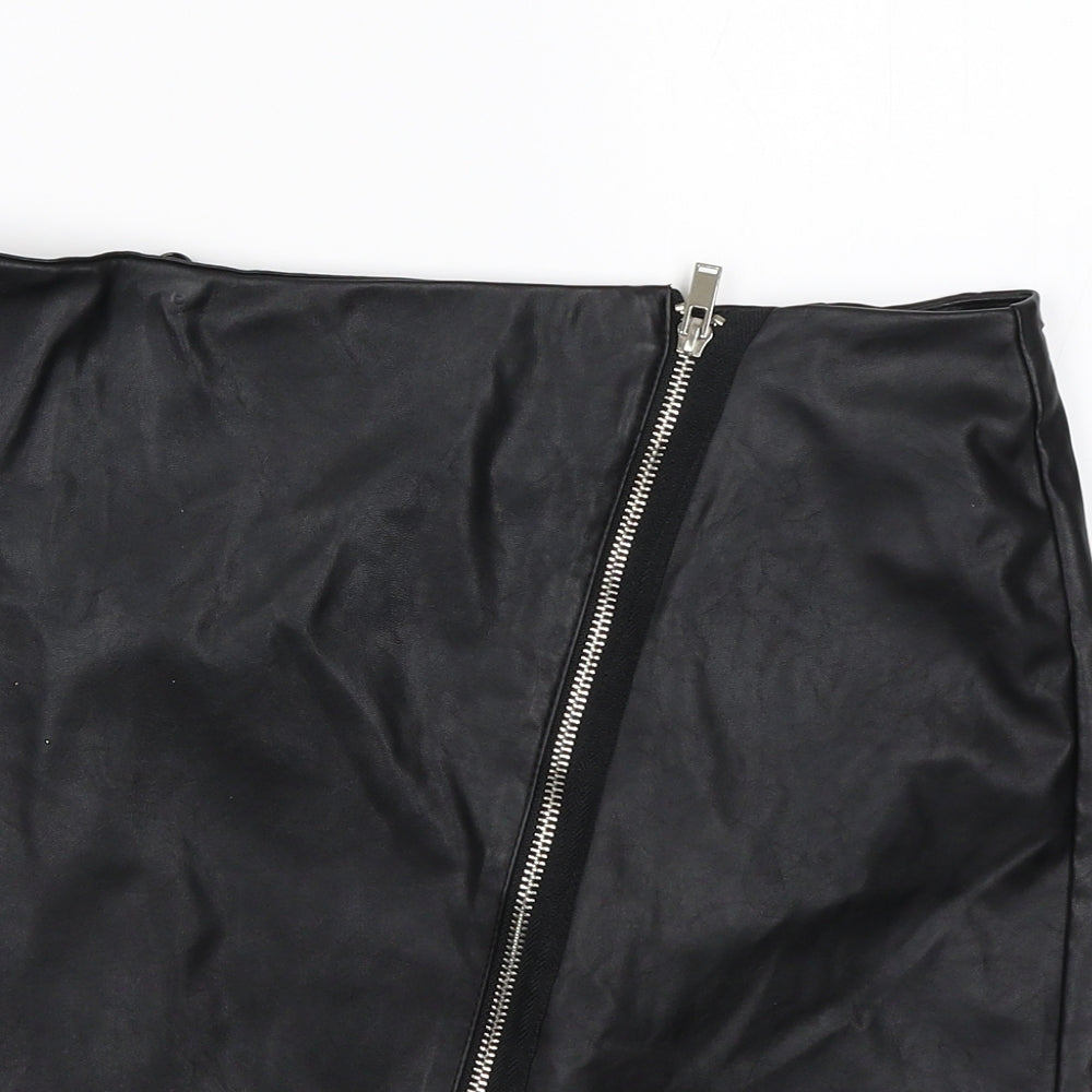 Parisian Womens Black   A-Line Skirt Size 12