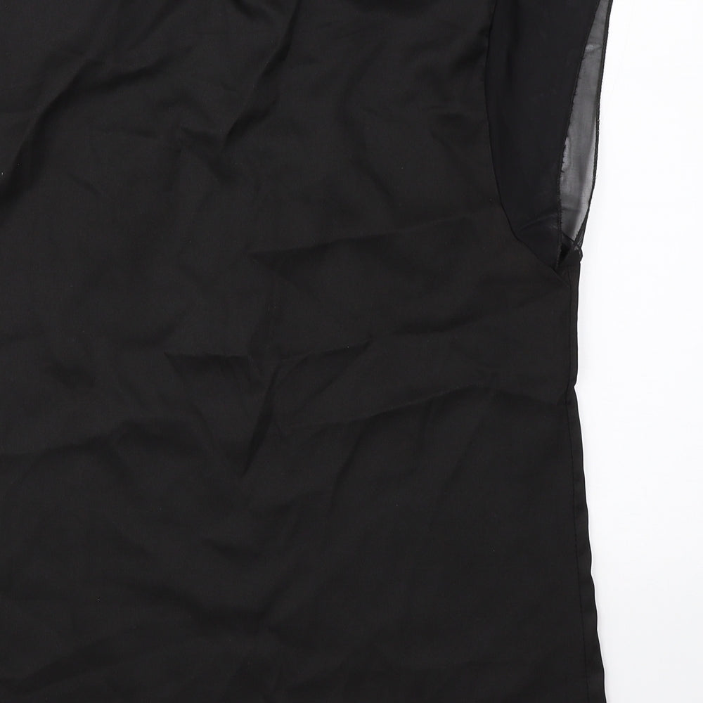 Preworn Womens Black   Basic Blouse Size M