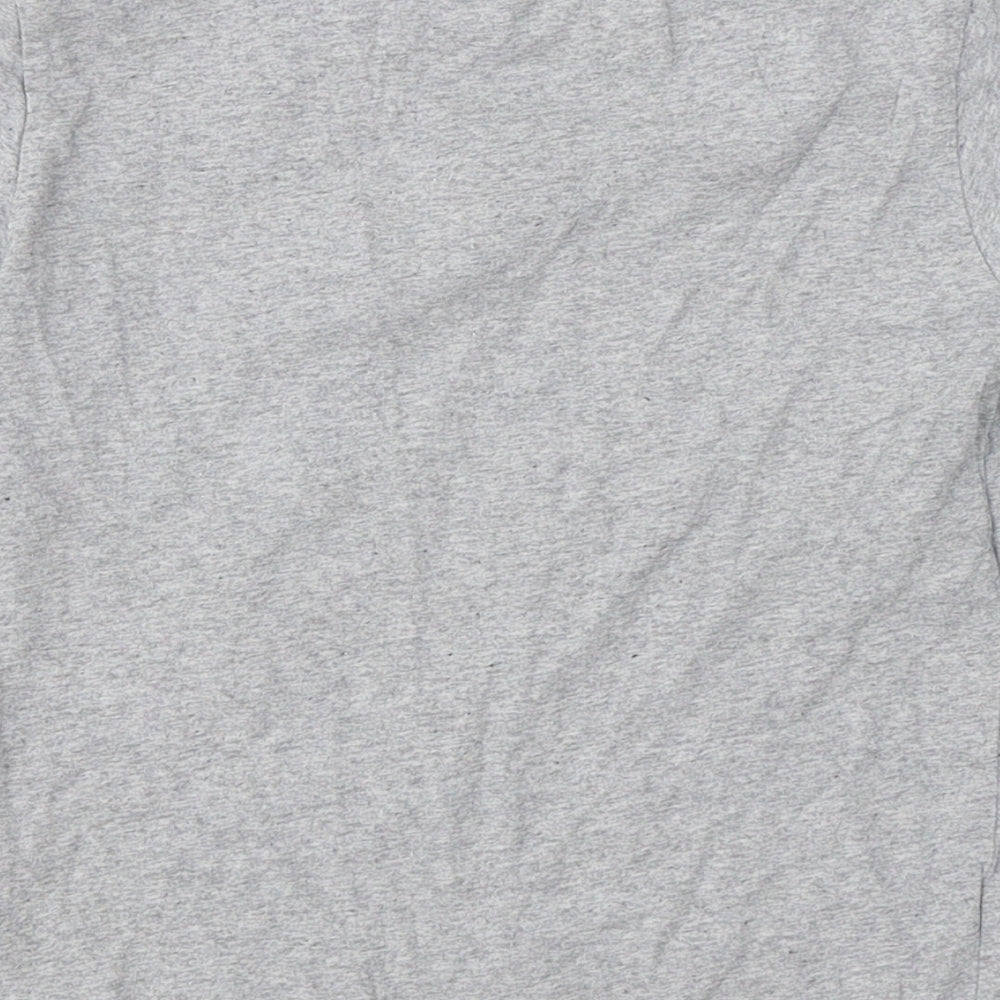 Primark Boys Grey   Basic T-Shirt Size 5-6 Years  - dance floss