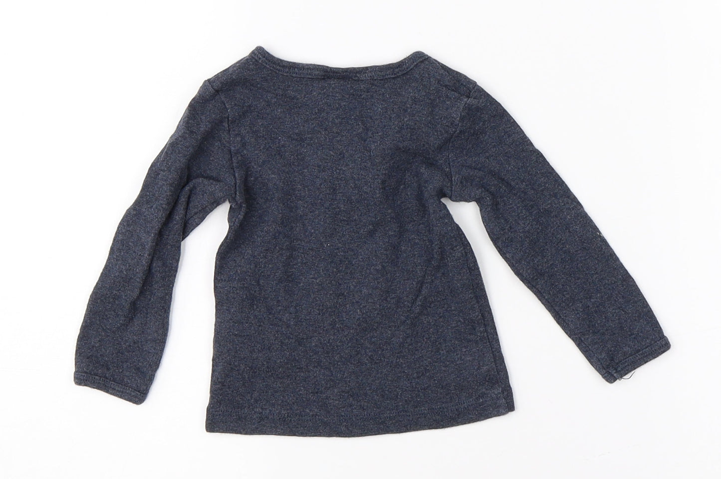 H&M Baby Blue   Basic T-Shirt Size 3-6 Months