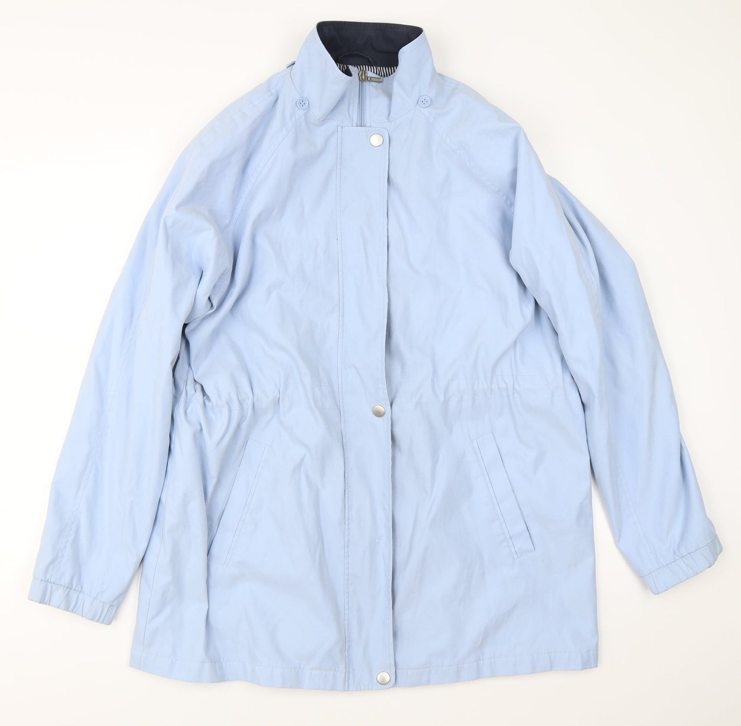 Bonmarché Womens Blue   Overcoat Coat Size M