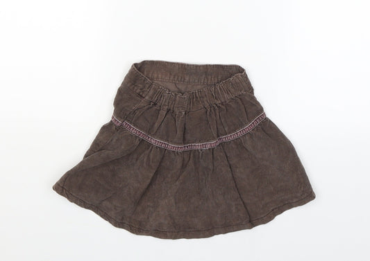 Cherokee Girls Brown   Cargo Skirt Size 2-3 Years