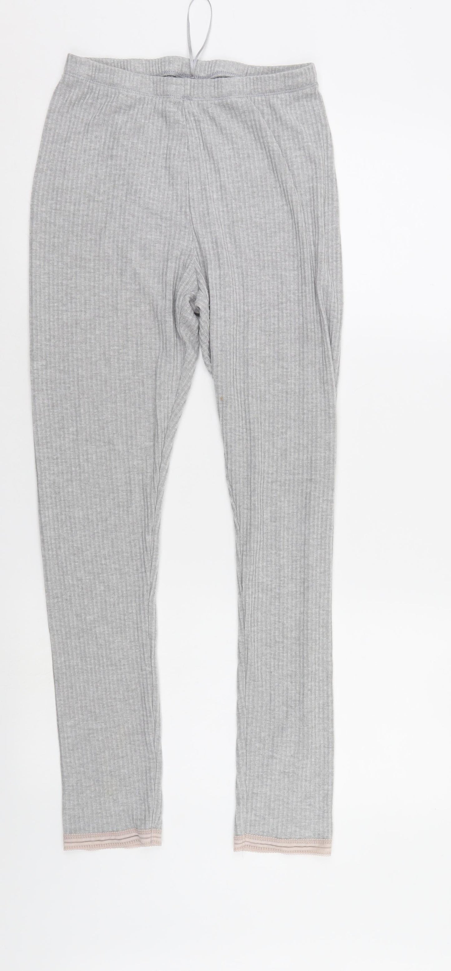 Preworn Girls Grey   Jegging Trousers Size 12-13 Years
