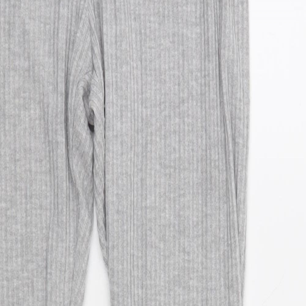 Preworn Girls Grey   Jegging Trousers Size 12-13 Years