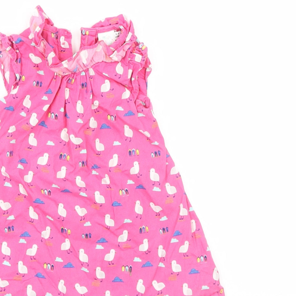 Mini Club Girls Purple   T-Shirt Dress  Size 3-6 Months