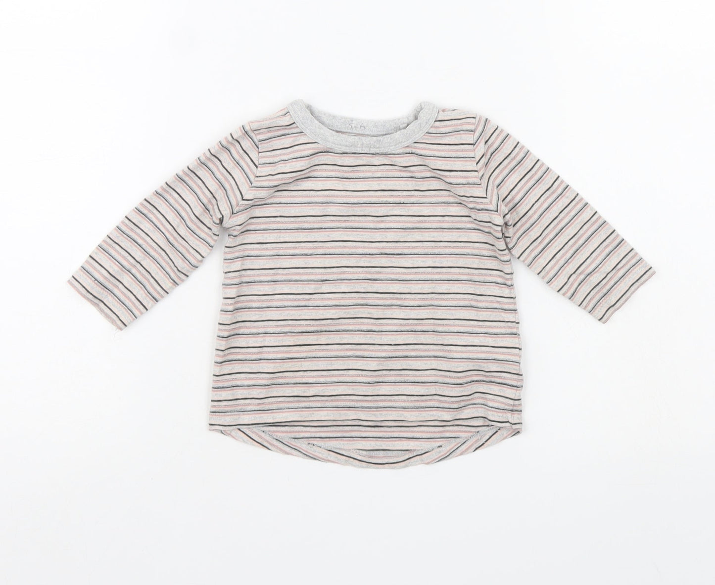 NEXT Baby Multicoloured Striped  Pullover Jumper Size 3-6 Months