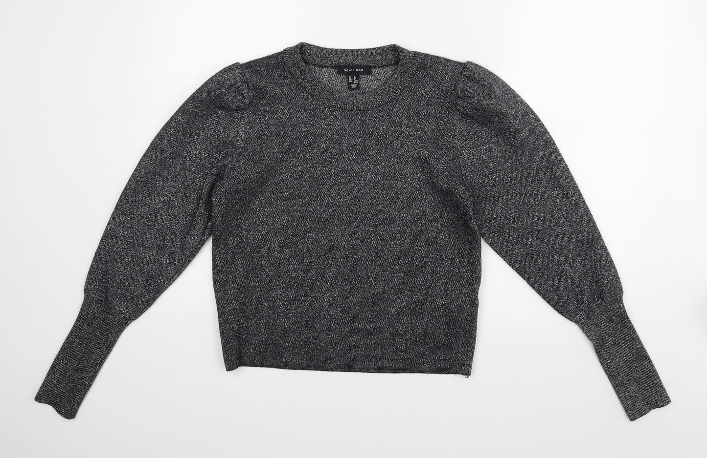 New Look Womens Silver   Pullover Jumper Size 8