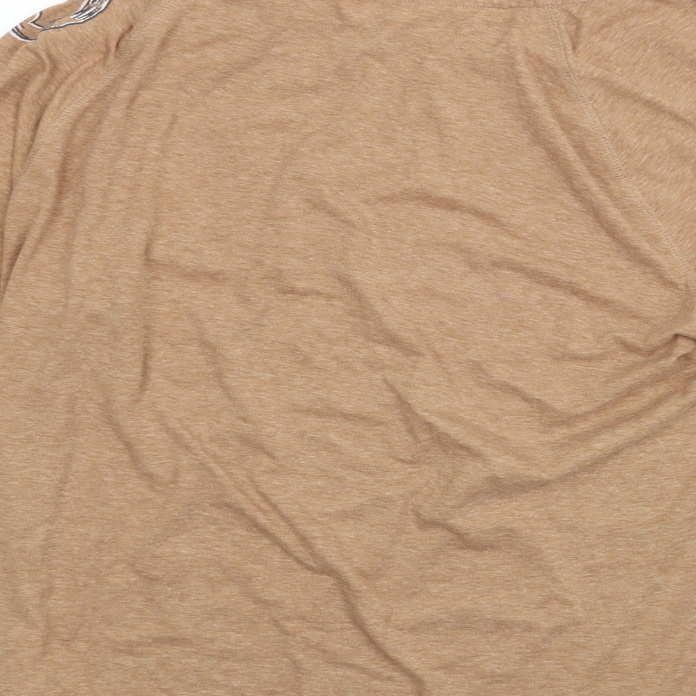 Day Dreams Womens Brown   Basic Blouse Size 12