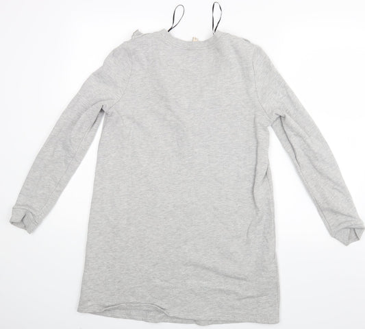 Divided Womens Grey   Pullover Jumper Size S