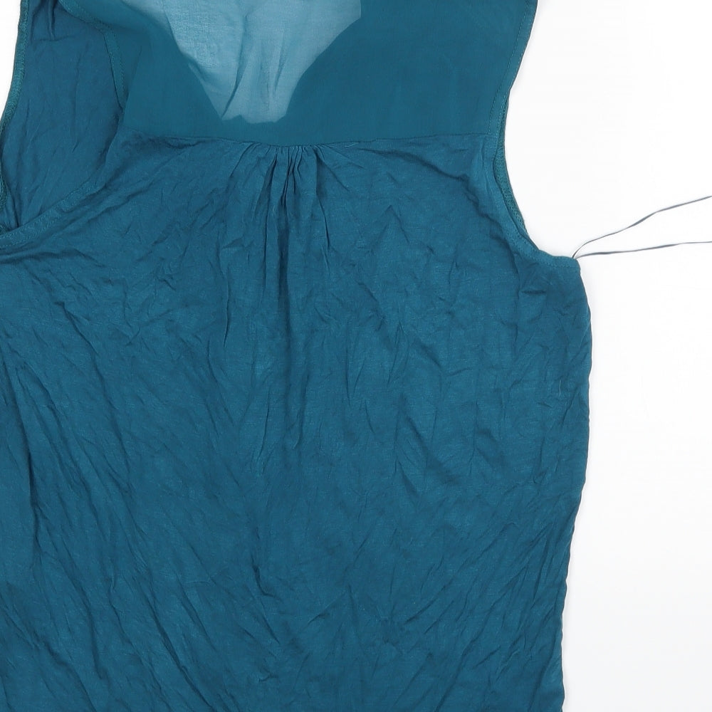 New Look Womens Green   Basic Blouse Size 12