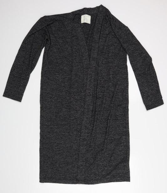 M&S Womens Grey   Wrap Jumper Size M