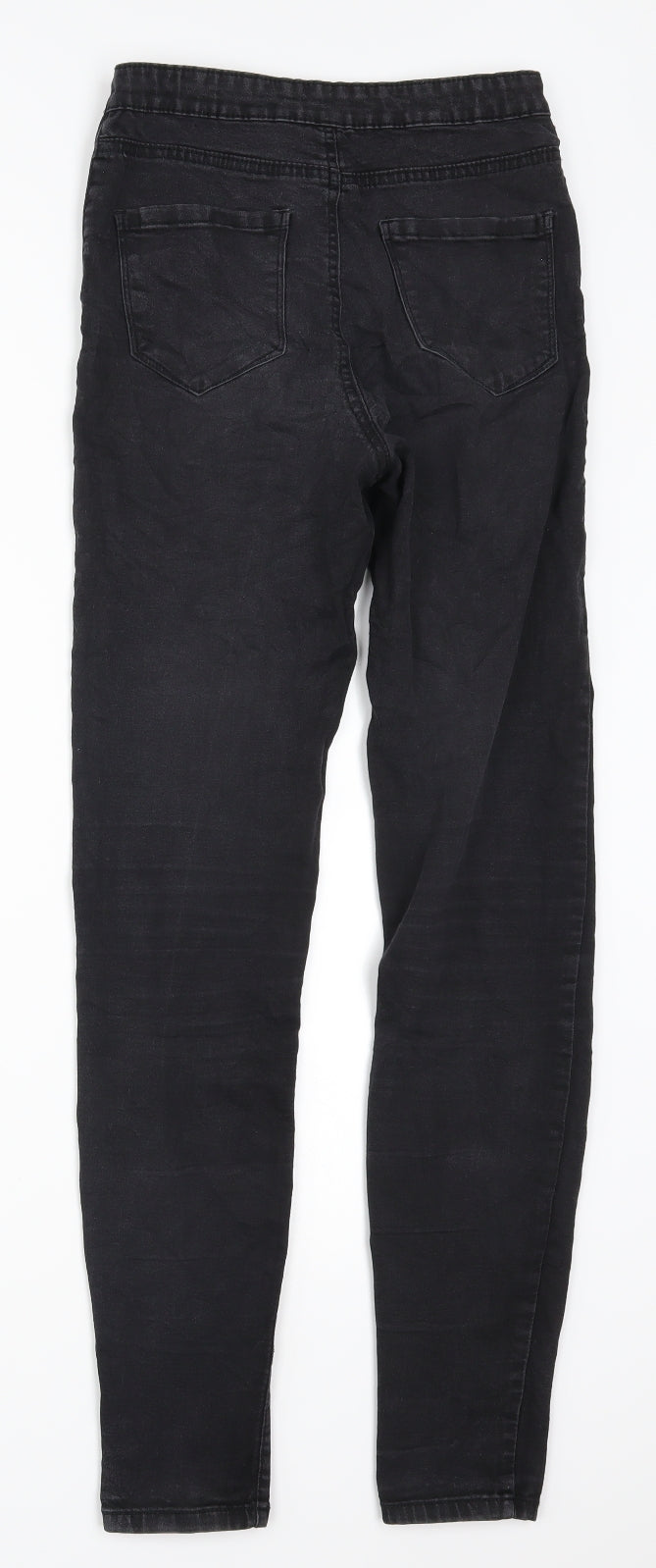 Denim Co Womens Black  Denim Skinny Jeans Size 8 L30 in