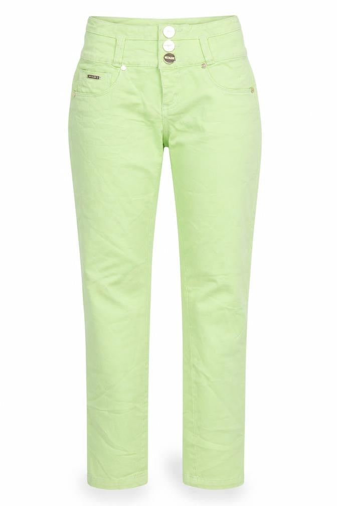 Stage Jeans Womens Green  Denim Straight Jeans Size 25 in L30 in