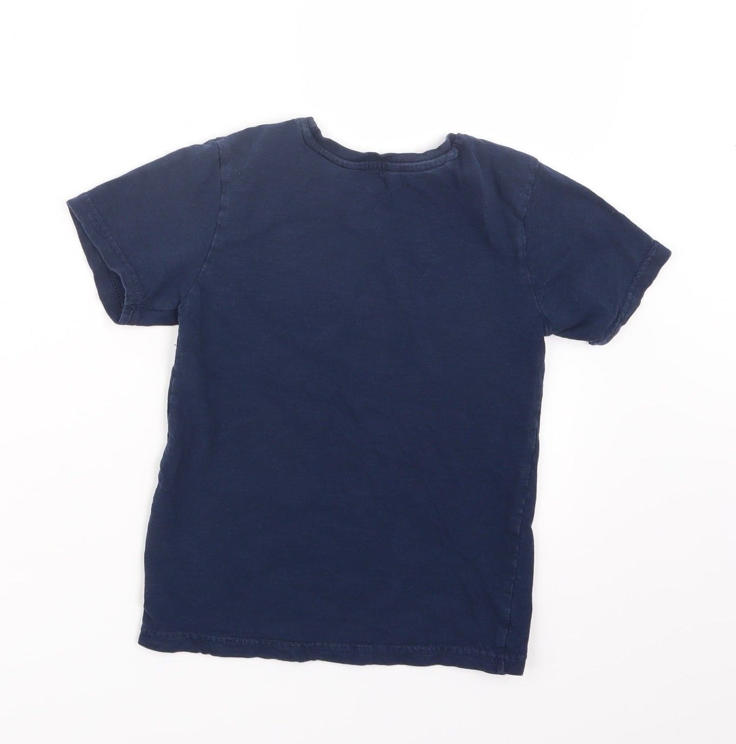 George Boys Blue   Basic T-Shirt Size 5-6 Years