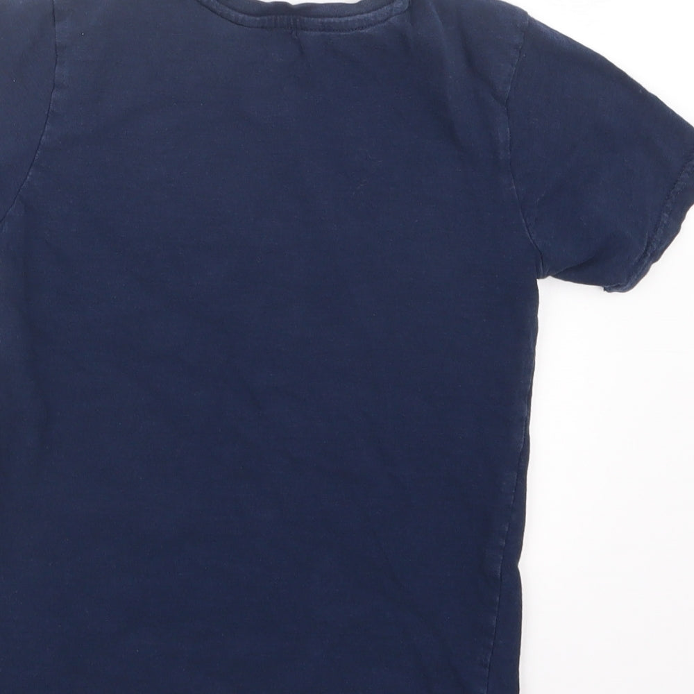 George Boys Blue   Basic T-Shirt Size 5-6 Years