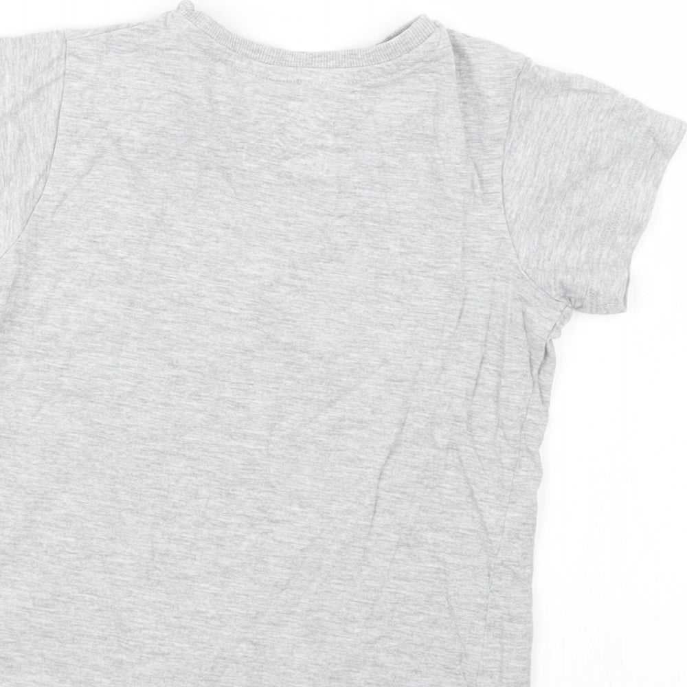 Matalan Boys Grey   Basic T-Shirt Size 6 Years