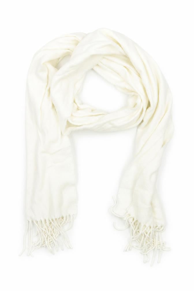 Preworn Girls Ivory   Scarf Scarves & Wraps One Size