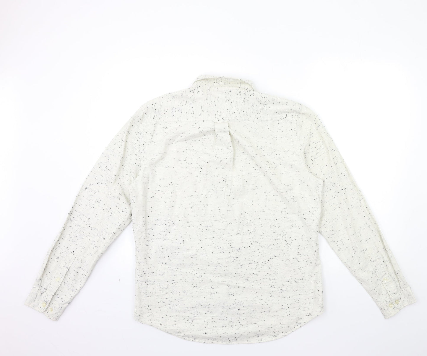NEXT Mens White    Button-Up Size M